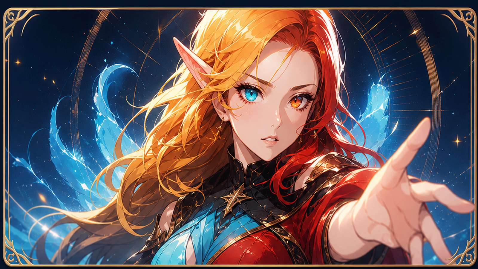 Siren fantasy hero art